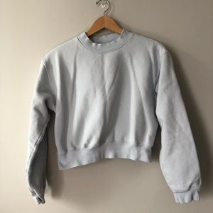 TNA Cozy AF Baby Blue Size Med